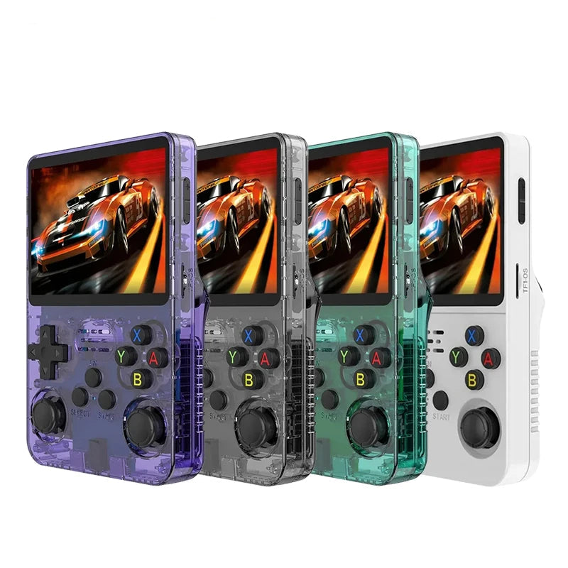 Consolă portabilă de jocuri retro R36S – 64GB, peste 10.000 de jocuri preinstalate