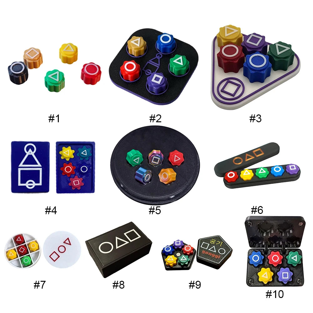 Joc coreean Gonggi, diverse modele