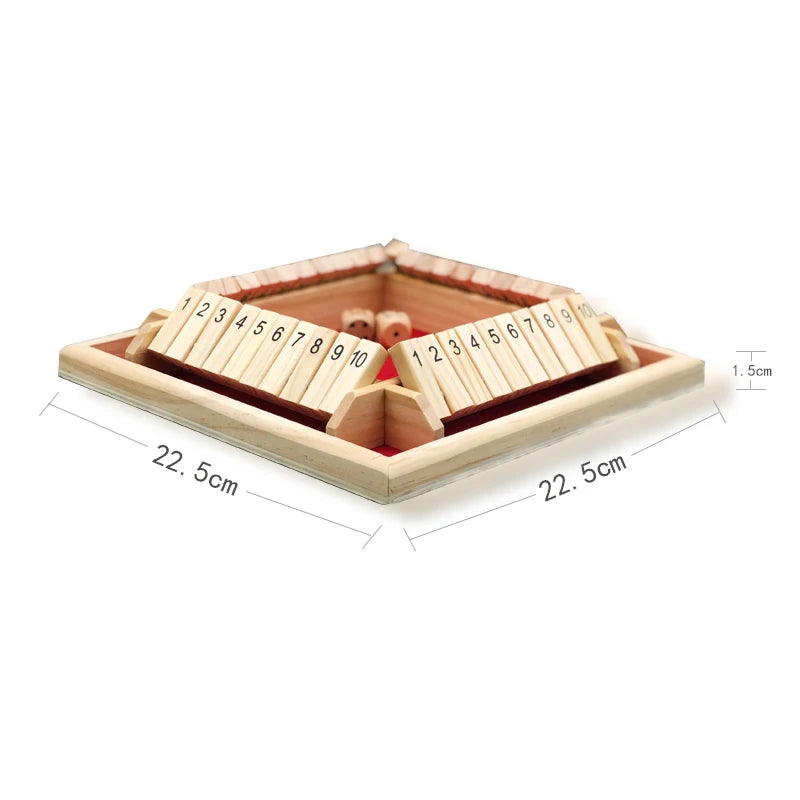 Joc de societate Shut the Box – 4 jucători