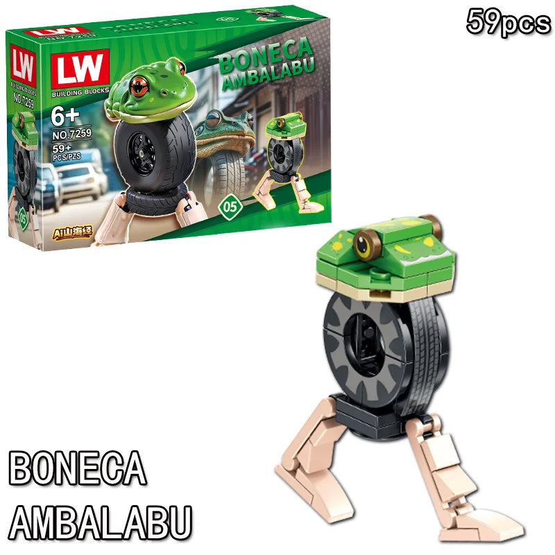 Italian Brainrot Animals – Set de construcție