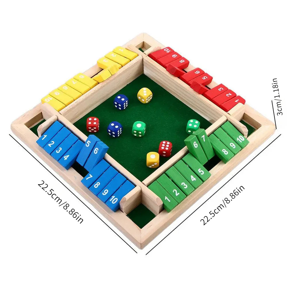 Joc de societate Shut the Box – 4 jucători
