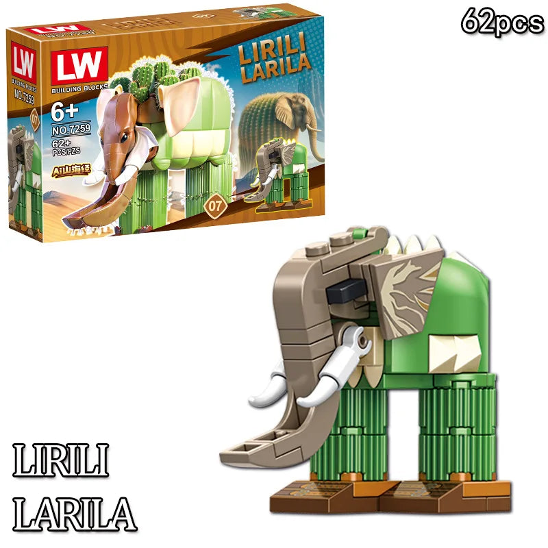 Italian Brainrot Animals – Set de construcție