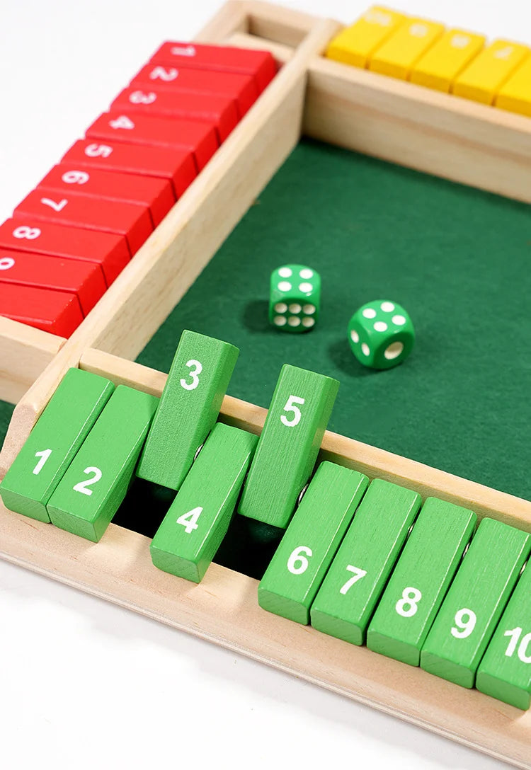Joc de societate Shut the Box – 4 jucători