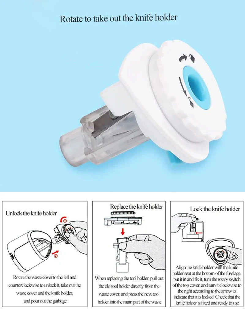 Ascuțitoare Electrică Automată pentru Creioane