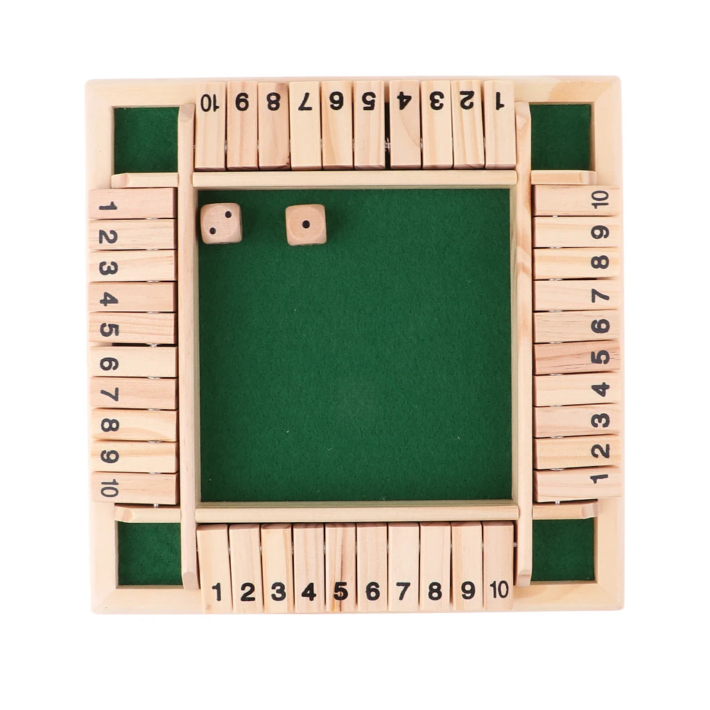 Joc de societate Shut the Box – 4 jucători