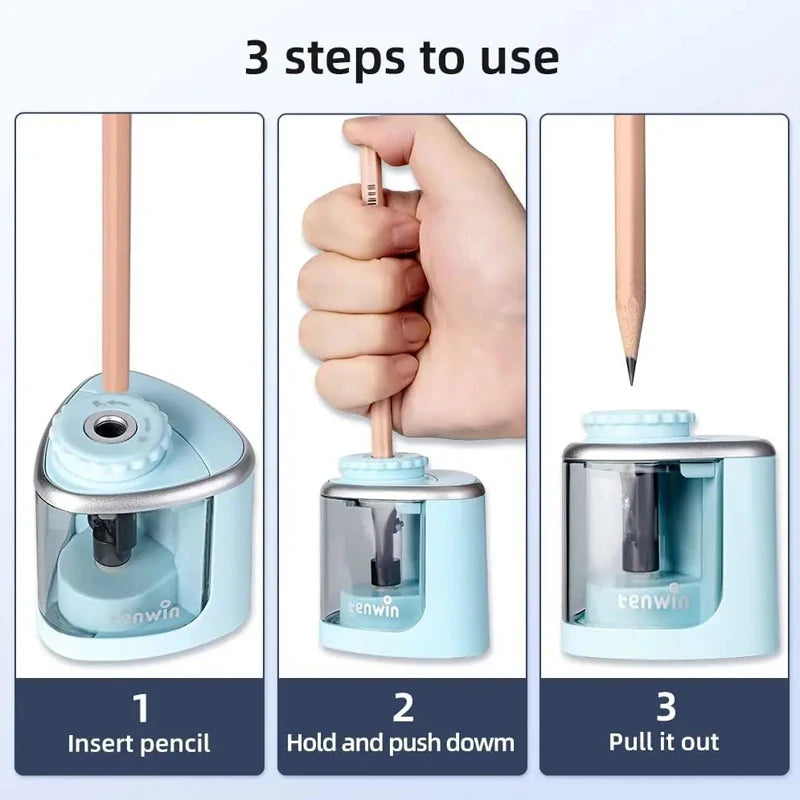 Ascuțitoare Electrică Automată pentru Creioane