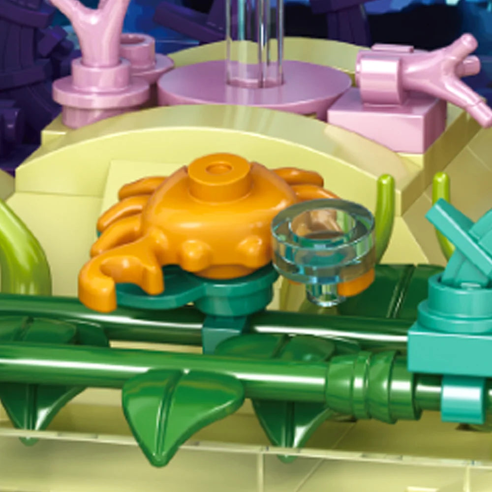 Aquarium Marine Life - Set Blocuri de Construcție și Lumini