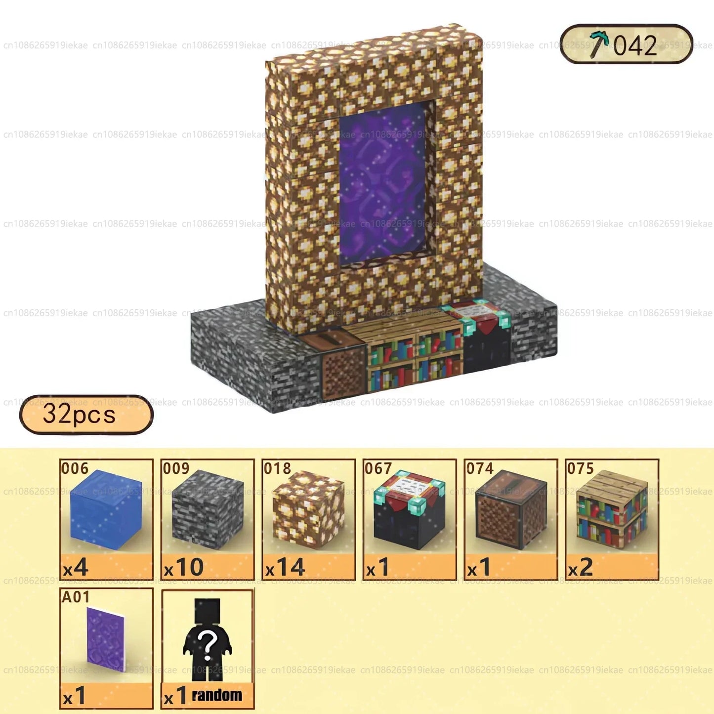 Set Magnetic Building Blocks – Mine World | Cuburi Magnetice 20 mm