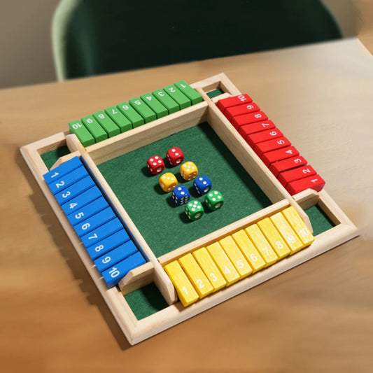 Joc de societate Shut the Box – 4 jucători
