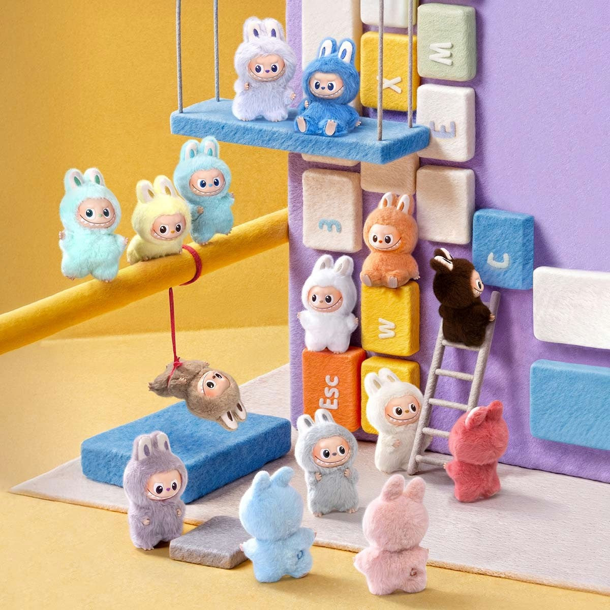 Labubu THE MONSTER PIN FOR LOVE - D